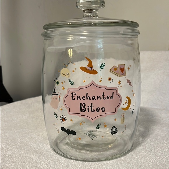 Other - Enchanted Bites Halloween Glass Jar